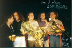 ZMF-Preis '92 verliehen durch Nigel Kennedy