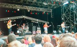 Beim Festival 'Offene Stadt' in Freiburg